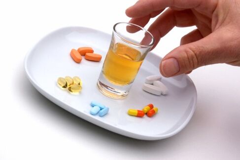 tabletki i alkohol po usunięciu pęcherzyka żółciowego
